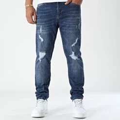 Bon marché ⌛ Jean Regular Fit 2479 Bleu Denim Foncé de LBO 🌟