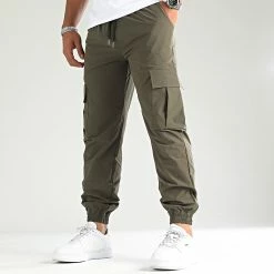 Remise ✨ Pantalon Cargo Avec Poches 0170 Vert Kaki de LBO 🔔 -France LBO Soldes Boutique lbo 319512 10701336 0170 20220801T143858 01