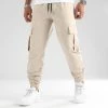 Budget 😀 Pantalon Cargo Avec Poches 0171 Beige de LBO ✨