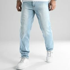 De gros 🎁 Jean Relaxed Fit 2402 Bleu Denim Wash de LBO 🤩 -France LBO Soldes Boutique lbo 319969 SHALBO 2402 20220812T144903 04