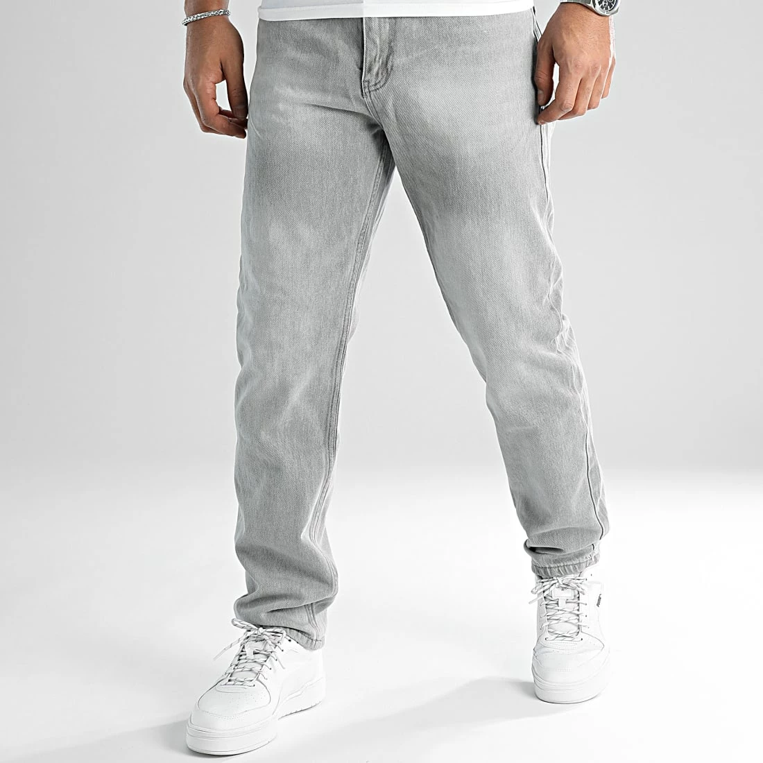 Budget 🔔 Jean Relaxed Fit 2507 Denim Gris Clair de LBO 👏 5 Budget 🔔 Jean Relaxed Fit 2507 Denim Gris Clair de LBO 👏 – Image 3