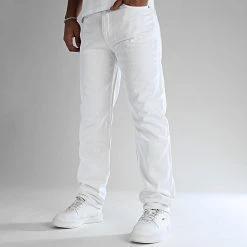 Meilleur prix 🔥 Jean Relaxed Fit 2510 Denim Blanc de LBO 😉