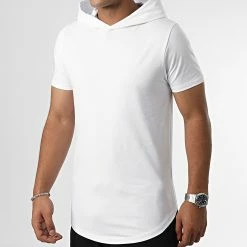 Coupon 🎁 Tee 👚 Shirt Capuche Oversize 2549 Blanc de LBO 🔥 -France LBO Soldes Boutique lbo 322516 SHALBO 2549 20220909T154153 03