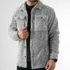 Meilleure vente 🎉 Surchemise Fourrure Mouton 0239 Gris Chiné de LBO 👏 -France LBO Soldes Boutique lbo 323783 1070546 0239 20221123T091016 01