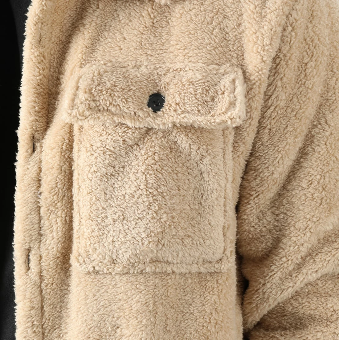 Grosses soldes ❤️ Surchemise Fourrure Mouton 0240 Beige de LBO 🥰 4 Grosses soldes ❤️ Surchemise Fourrure Mouton 0240 Beige de LBO 🥰 – Image 2