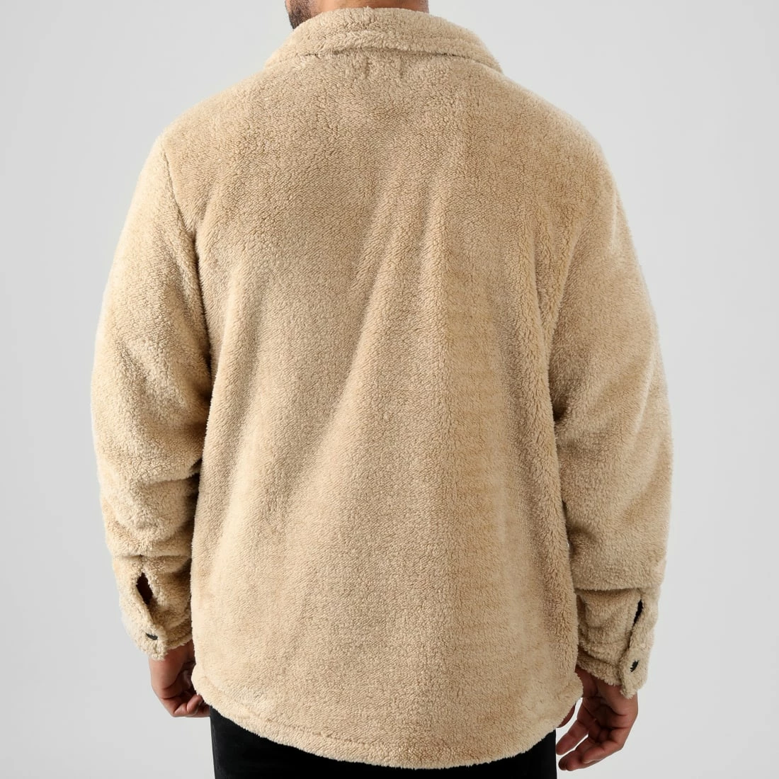 Grosses soldes ❤️ Surchemise Fourrure Mouton 0240 Beige de LBO 🥰 6 Grosses soldes ❤️ Surchemise Fourrure Mouton 0240 Beige de LBO 🥰 – Image 4