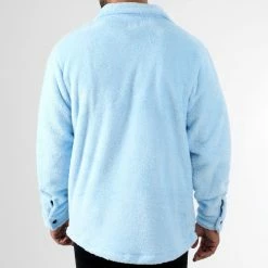 Sortie 🥰 Surchemise Fourrure Mouton 0241 Bleu Ciel de LBO 🤩 -France LBO Soldes Boutique lbo 323785 1070546 0241 20221123T103018 04