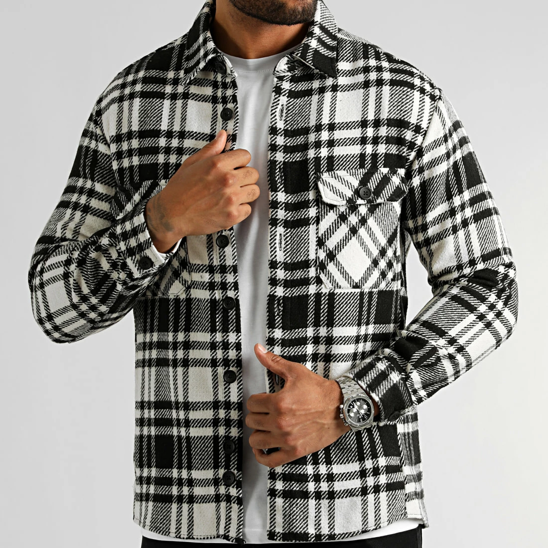 Les meilleures critiques de ⌛ Surchemise A Carreaux 2598 Noir Blanc de LBO 😍 3 Les meilleures critiques de ⌛ Surchemise A Carreaux 2598 Noir Blanc de LBO 😍