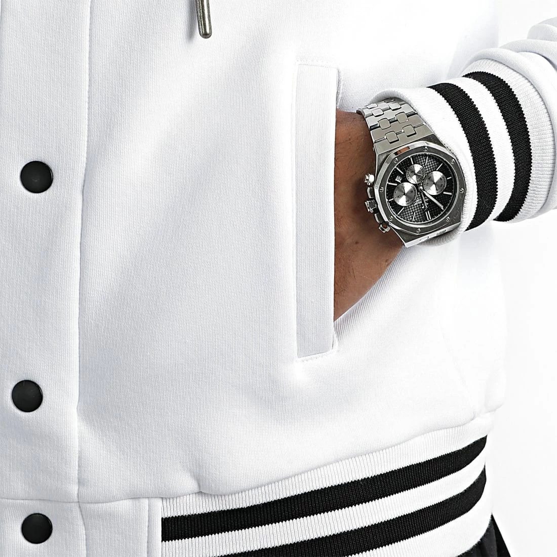 Offres 🎉 Veste Teddy A Capuche 2537 Blanc de LBO ✔️ 4 Offres 🎉 Veste Teddy A Capuche 2537 Blanc de LBO ✔️ – Image 2