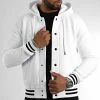Offres 🎉 Veste Teddy A Capuche 2537 Blanc de LBO ✔️ -France LBO Soldes Boutique lbo 327326 SHALBO 2537 20221104T122404 01