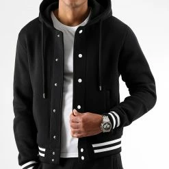 Top 10 🔥 Veste Teddy A Capuche 2538 Noir de LBO 😍 -France LBO Soldes Boutique lbo 327328 SHALBO 2538 20221014T153134 03