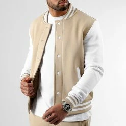 Tout neuf 🎁 Veste Teddy 2559 Beige Blanc de LBO ❤️ -France LBO Soldes Boutique lbo 327329 SHALBO 2559 20221123T085034 03