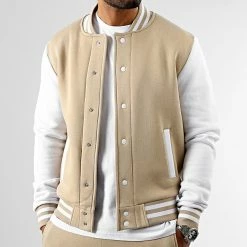 Tout neuf 🎁 Veste Teddy 2559 Beige Blanc de LBO ❤️