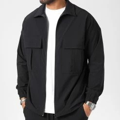 Les meilleures critiques de 🎁 Veste Zippée Avec Poches 0188 Noir de LBO 💯