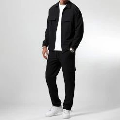 Remise 🔔 Pantalon Cargo 0192 Noir de LBO ✔️ -France LBO Soldes Boutique lbo 327486 LBO 10701336 0192 20221014T142449 05