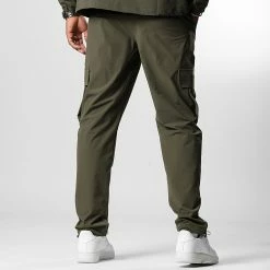 Vente flash 👏 Pantalon Cargo 0198 Vert Kaki de LBO 👍 -France LBO Soldes Boutique lbo 327489 LBO 10701336 0198 20221014T143245 04
