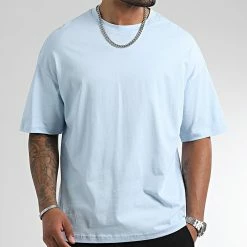 Remise 🌟 Tee 👕 Shirt Oversize Large 2223 Bleu Ciel de LBO 🌟