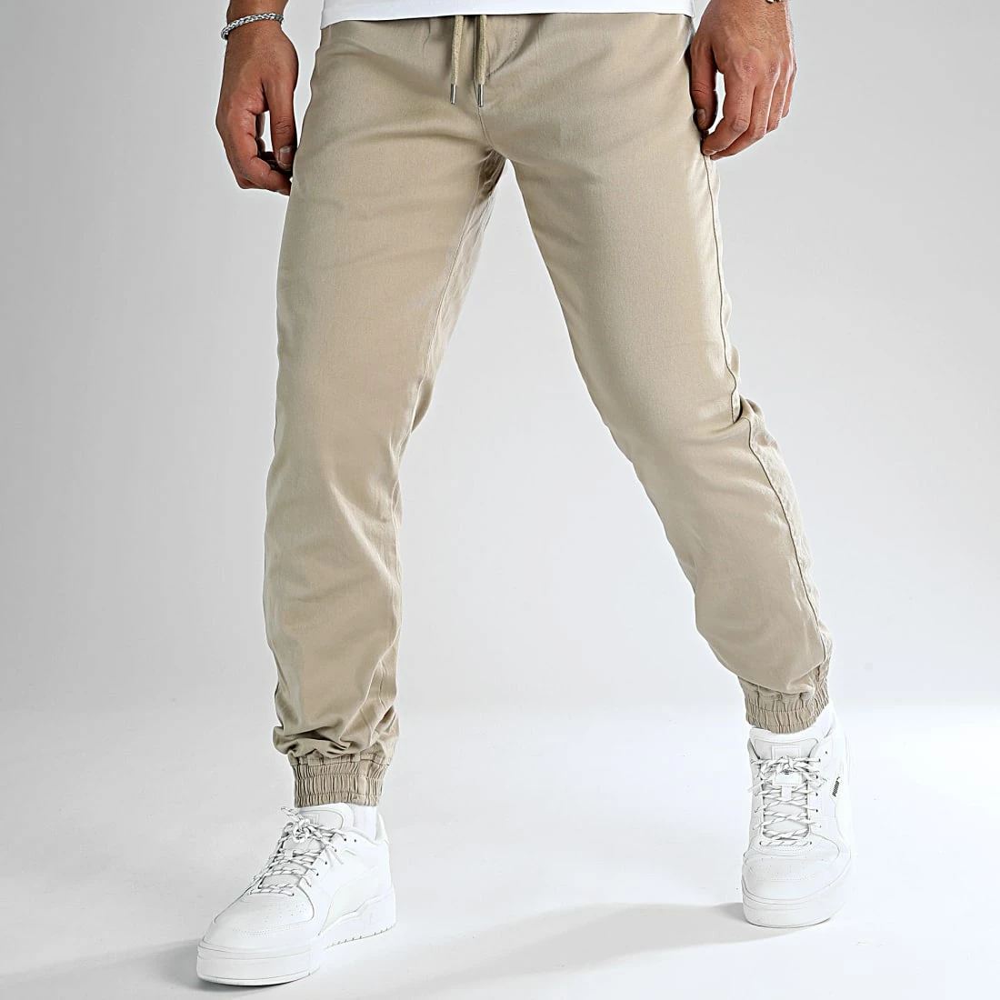 Acheter 🎉 Jogger Pant Regular Fit 2708 Beige de LBO 😀 3 Acheter 🎉 Jogger Pant Regular Fit 2708 Beige de LBO 😀