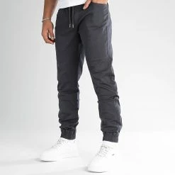 Meilleure vente 🛒 Jogger Pant Regular Fit 2709 Gris Anthracite de LBO 🤩 -France LBO Soldes Boutique lbo 330629 SHALBO 2710 20220920T154329 01