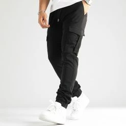 Bon marché 😀 Pantalon Cargo Regular Fit 2713 Noir de LBO 👏 -France LBO Soldes Boutique lbo 330633 SHALBO 2713 20221014T080830 03