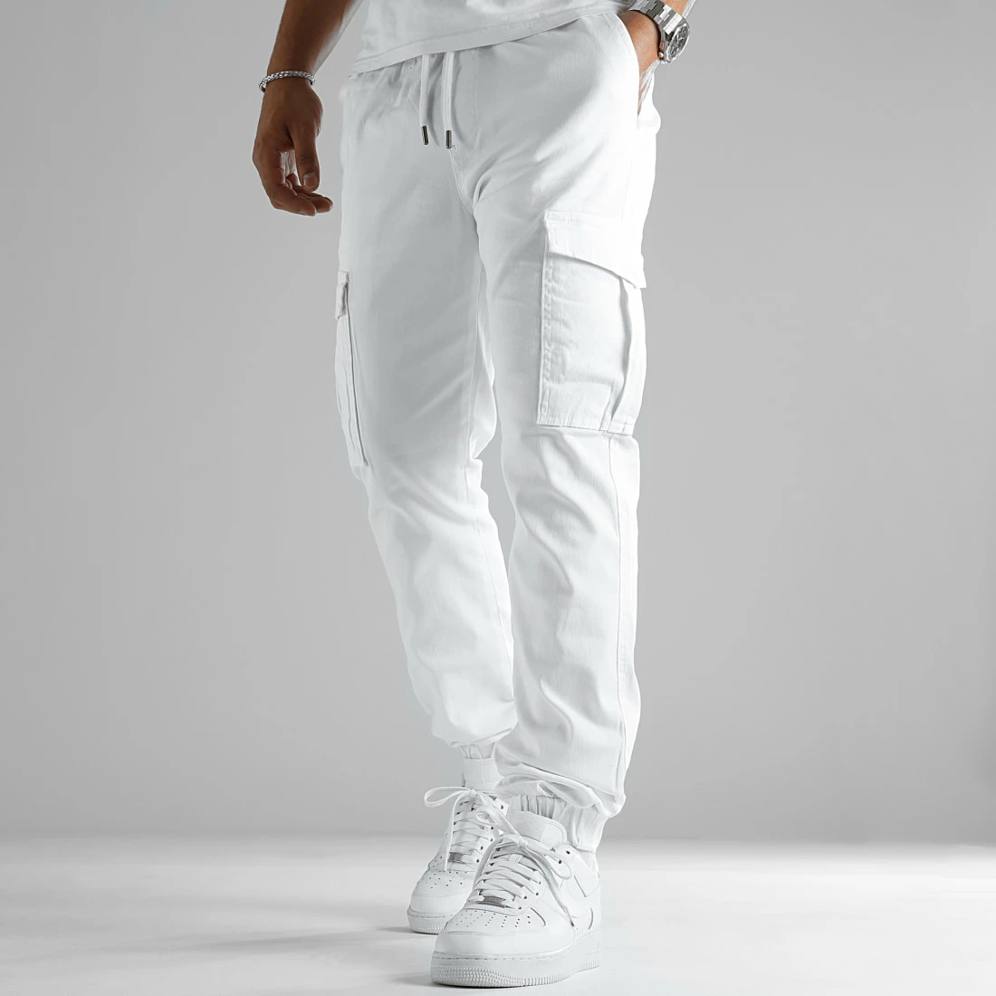 Meilleure affaire 🔔 Pantalon Cargo Regular Fit 2715 Blanc de LBO 🛒 5 Meilleure affaire 🔔 Pantalon Cargo Regular Fit 2715 Blanc de LBO 🛒 – Image 3