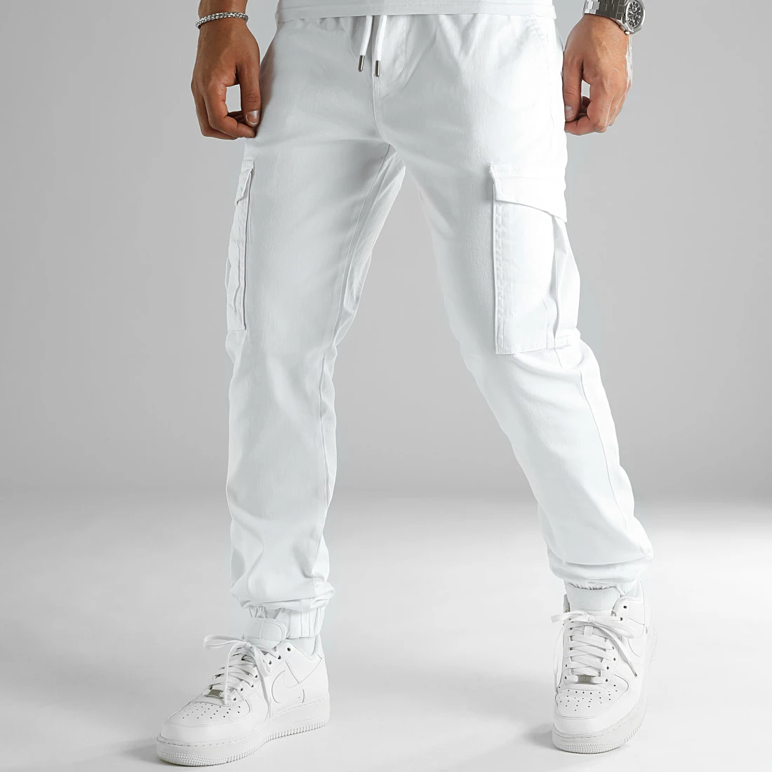 Meilleure affaire 🔔 Pantalon Cargo Regular Fit 2715 Blanc de LBO 🛒 4 Meilleure affaire 🔔 Pantalon Cargo Regular Fit 2715 Blanc de LBO 🛒 – Image 2