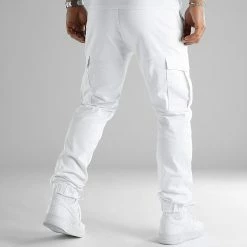 Meilleure affaire 🔔 Pantalon Cargo Regular Fit 2715 Blanc de LBO 🛒 11 Meilleure affaire 🔔 Pantalon Cargo Regular Fit 2715 Blanc de LBO 🛒 -France LBO Soldes Boutique lbo 330635 SHALBO 2715 20221014T082019 05