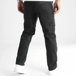 Remise 🔔 Pantalon Cargo Large Avec Poches 0128 Noir de LBO ✔️ -France LBO Soldes Boutique lbo 331040 LBO 1070318 0128 20221014T143027 04