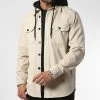 Acheter 💯 Surchemise En Jean Avec Capuche 2532 Beige de LBO 😍