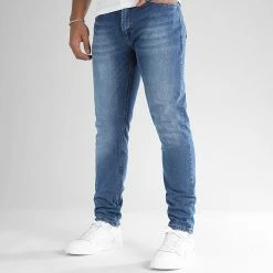 Tout neuf 🔔 Jean Regular Fit 2614 Bleu Denim Medium de LBO 😀 -France LBO Soldes Boutique lbo 333910 SHALBO 2614 20220919T151814 01