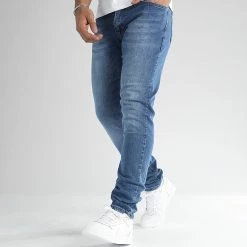 Tout neuf 🔔 Jean Regular Fit 2614 Bleu Denim Medium de LBO 😀 -France LBO Soldes Boutique lbo 333910 SHALBO 2614 20220919T151819 04