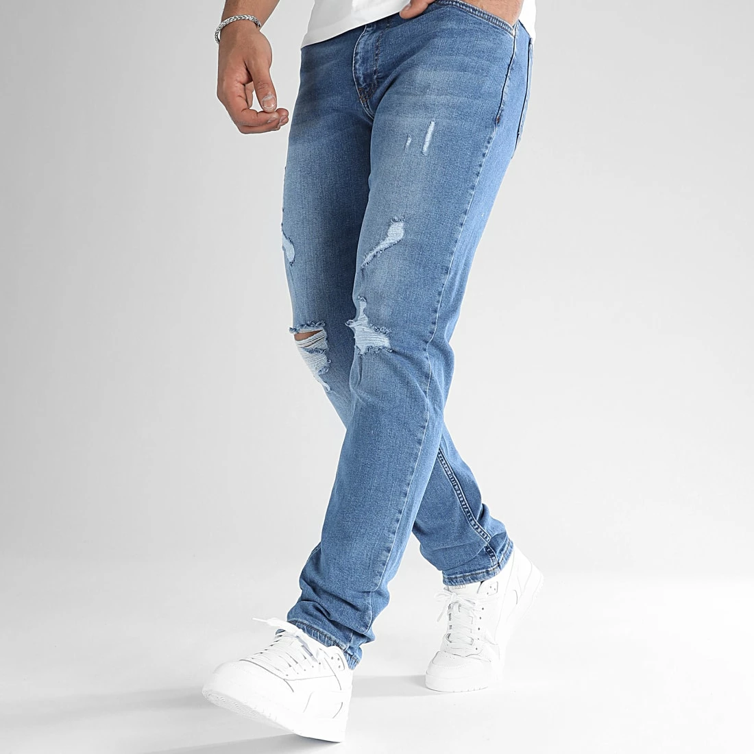 Top 10 😀 Jean Regular Fit Avec Destroy 2680 Bleu Denim de LBO ⌛ 5 Top 10 😀 Jean Regular Fit Avec Destroy 2680 Bleu Denim de LBO ⌛ – Image 3