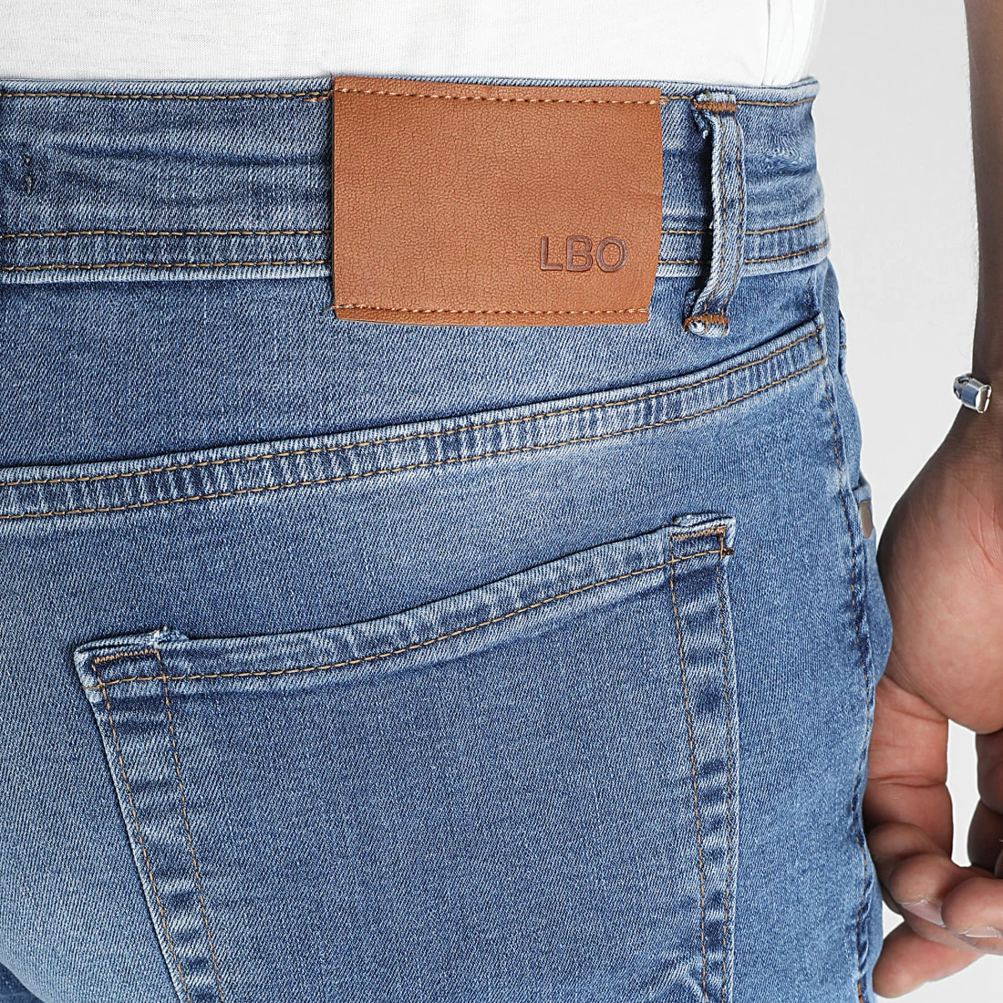 Top 10 😀 Jean Regular Fit Avec Destroy 2680 Bleu Denim de LBO ⌛ 4 Top 10 😀 Jean Regular Fit Avec Destroy 2680 Bleu Denim de LBO ⌛ – Image 2