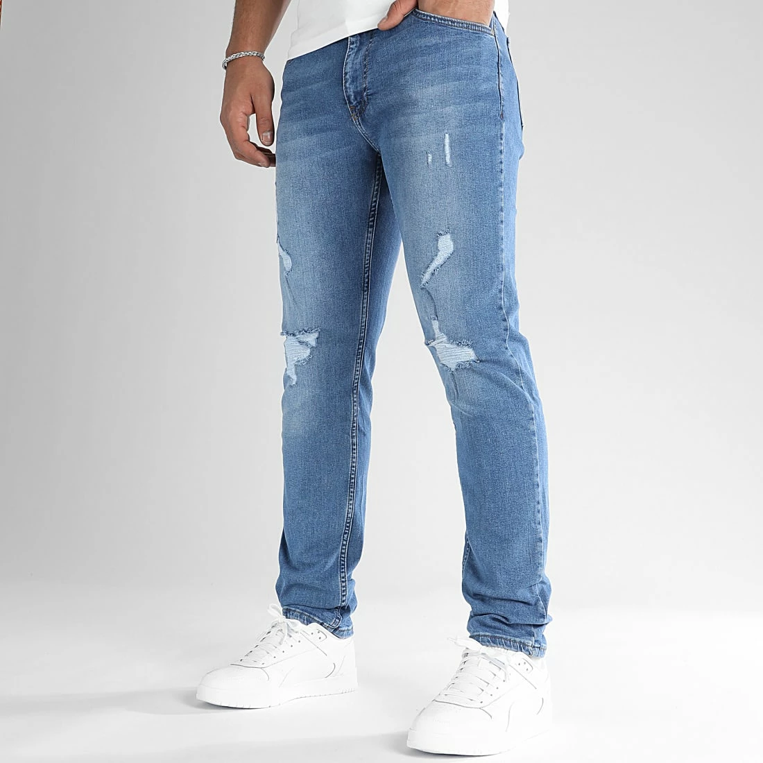 Top 10 😀 Jean Regular Fit Avec Destroy 2680 Bleu Denim de LBO ⌛ 6 Top 10 😀 Jean Regular Fit Avec Destroy 2680 Bleu Denim de LBO ⌛ – Image 4