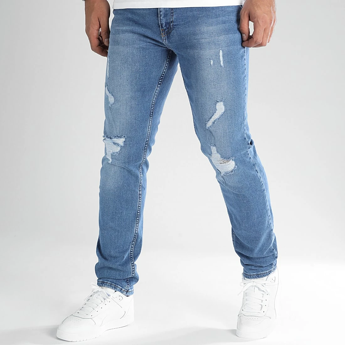 Top 10 😀 Jean Regular Fit Avec Destroy 2680 Bleu Denim de LBO ⌛ 3 Top 10 😀 Jean Regular Fit Avec Destroy 2680 Bleu Denim de LBO ⌛