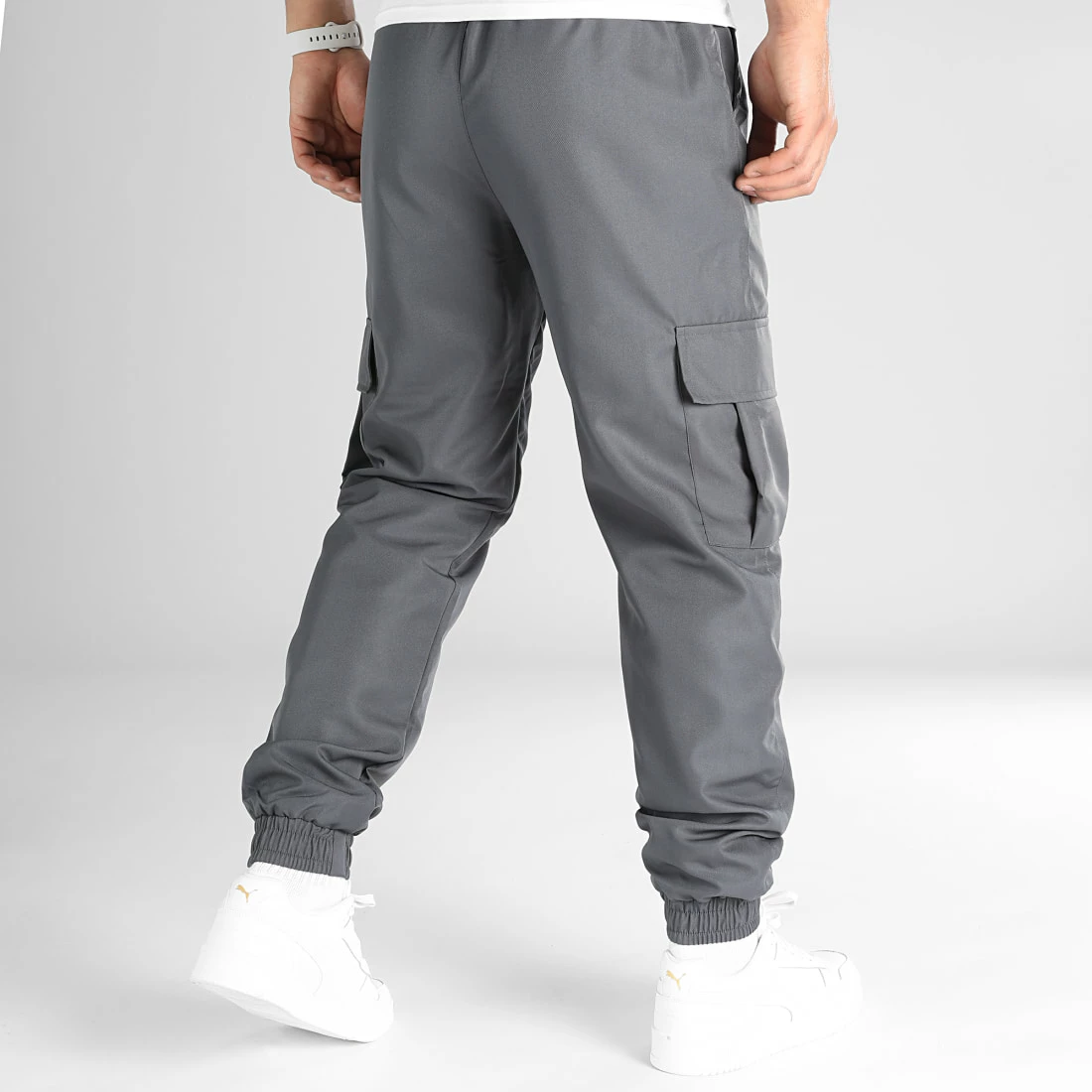 Remise 👏 Pantalon Jogging Diamant Avec Poche Cargo 0213 Gris de LBO 😉 7 Remise 👏 Pantalon Jogging Diamant Avec Poche Cargo 0213 Gris de LBO 😉 – Image 5