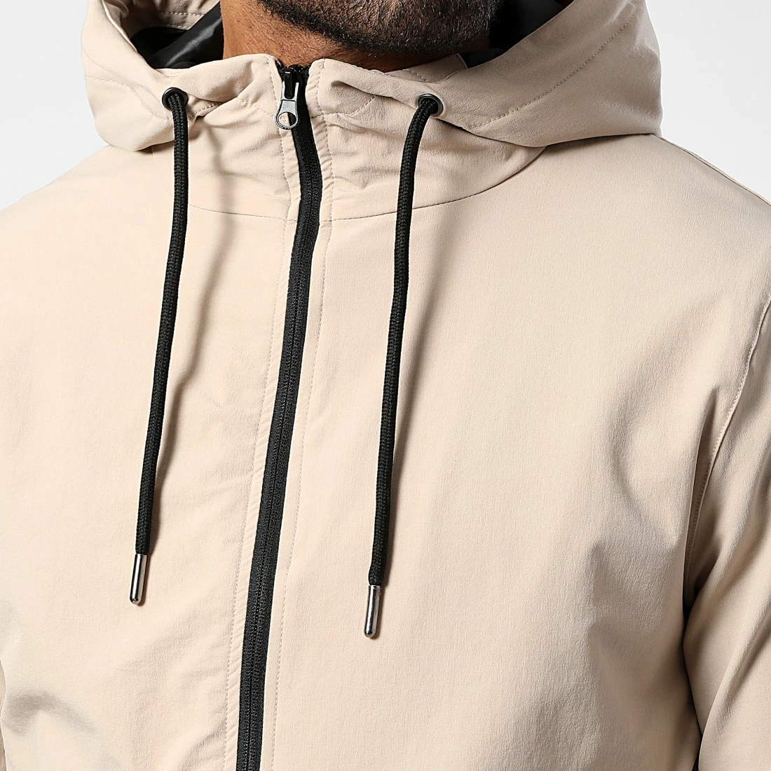 De gros 🤩 Veste Zippée Capuche 0214 Beige de LBO 👏 4 De gros 🤩 Veste Zippée Capuche 0214 Beige de LBO 👏 – Image 2