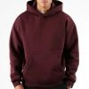 Meilleure vente ✔️ Sweat Capuche Oversize Large Premium 2755 Bordeaux de LBO 🔥
