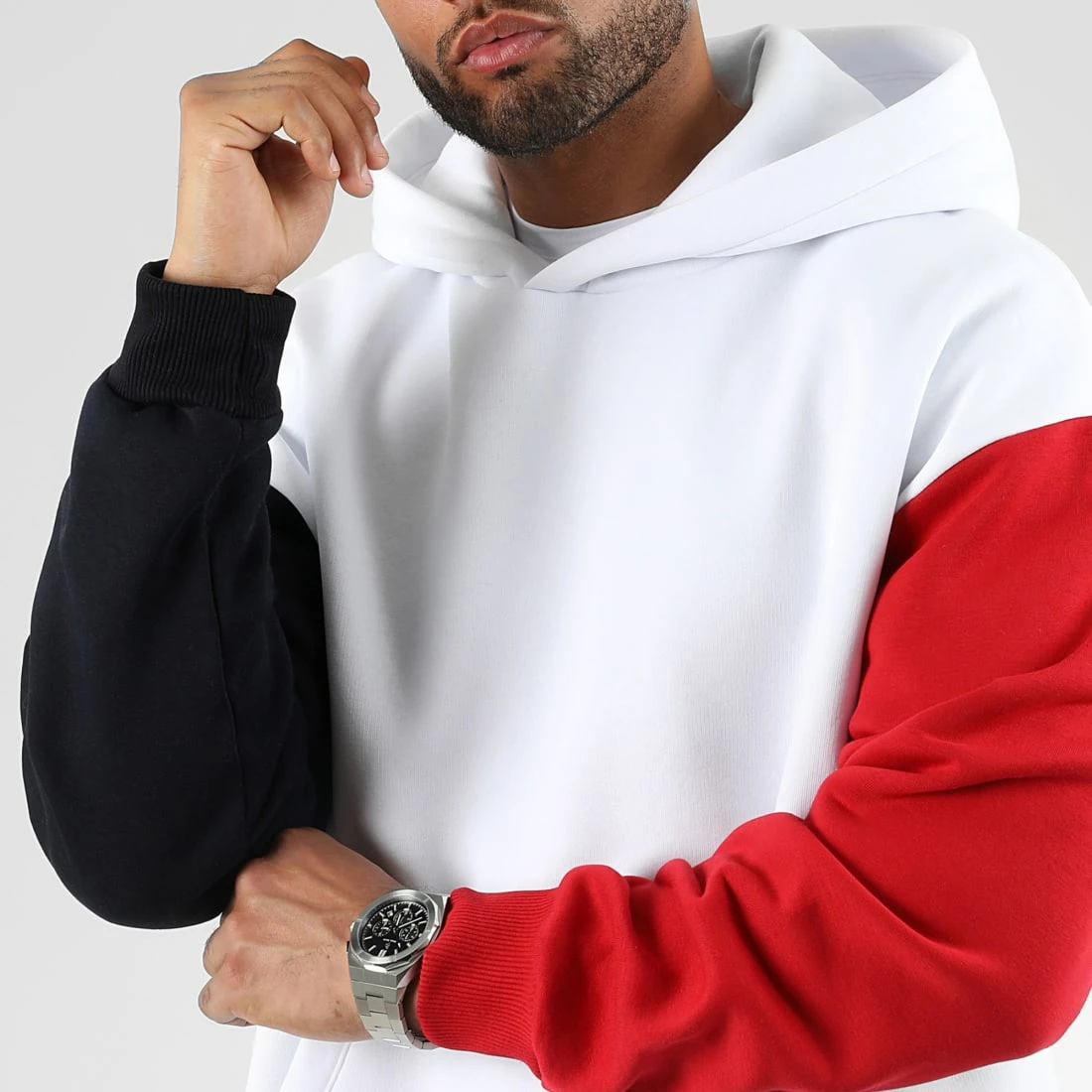 Les meilleures critiques de 🔥 Sweat Capuche Oversize Large Tricolore 2757 Bleu Marine Blanc Rouge de LBO ✔️ 4 Les meilleures critiques de 🔥 Sweat Capuche Oversize Large Tricolore 2757 Bleu Marine Blanc Rouge de LBO ✔️ – Image 2