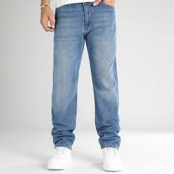 Grosses soldes 🎁 Jean Relaxed Fit 2779 Bleu Denim Medium de LBO 😍 -France LBO Soldes Boutique lbo 337343 SHALBO 2779 20221102T155129 03