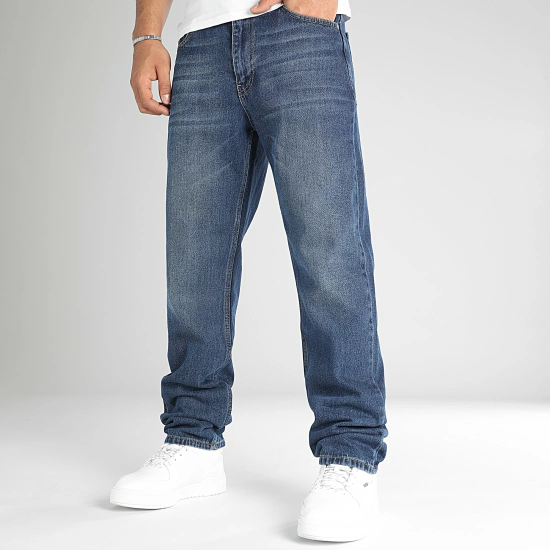 Promo ✨ Jean Relaxed Fit 2780 Bleu Medium Denim de LBO 🎉 3 Promo ✨ Jean Relaxed Fit 2780 Bleu Medium Denim de LBO 🎉