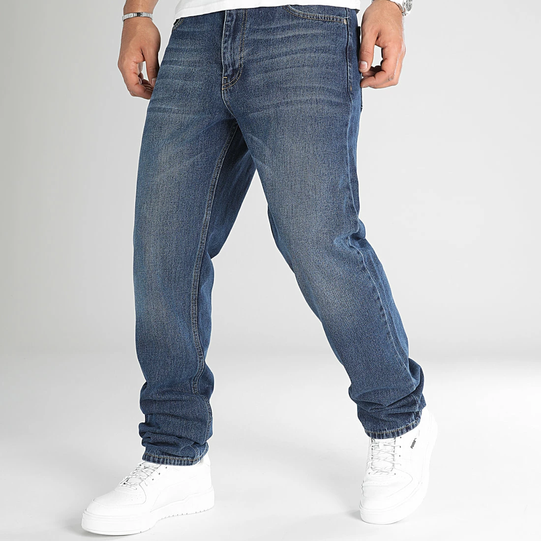 Promo ✨ Jean Relaxed Fit 2780 Bleu Medium Denim de LBO 🎉 6 Promo ✨ Jean Relaxed Fit 2780 Bleu Medium Denim de LBO 🎉 – Image 4