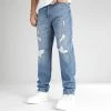 Vente flash 😍 Jean Relaxed Fit Avec Destroy 2781 Bleu Medium Denim de LBO 💯 -France LBO Soldes Boutique lbo 337345 SHALBO 2781 20221102T155208 01
