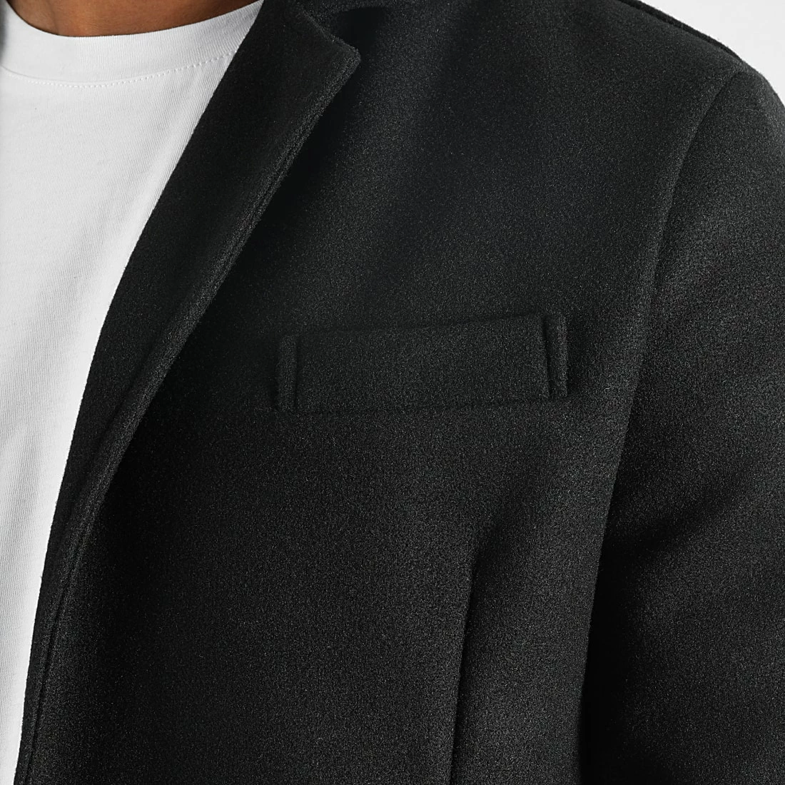 Nouveau ❤️ Manteau 1070318-0167 Noir de LBO 🌟 4 Nouveau ❤️ Manteau 1070318-0167 Noir de LBO 🌟 – Image 2