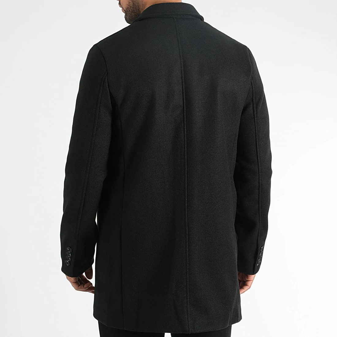 Nouveau ❤️ Manteau 1070318-0167 Noir de LBO 🌟 6 Nouveau ❤️ Manteau 1070318-0167 Noir de LBO 🌟 – Image 4