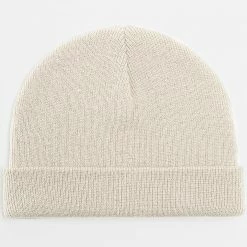Bon marché 🎉 Bonnet Classique Mailles Fines Beige de LBO 🥰