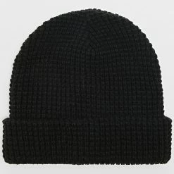 De gros 🥰 Bonnet Classique Beanie Noir de LBO 😉
