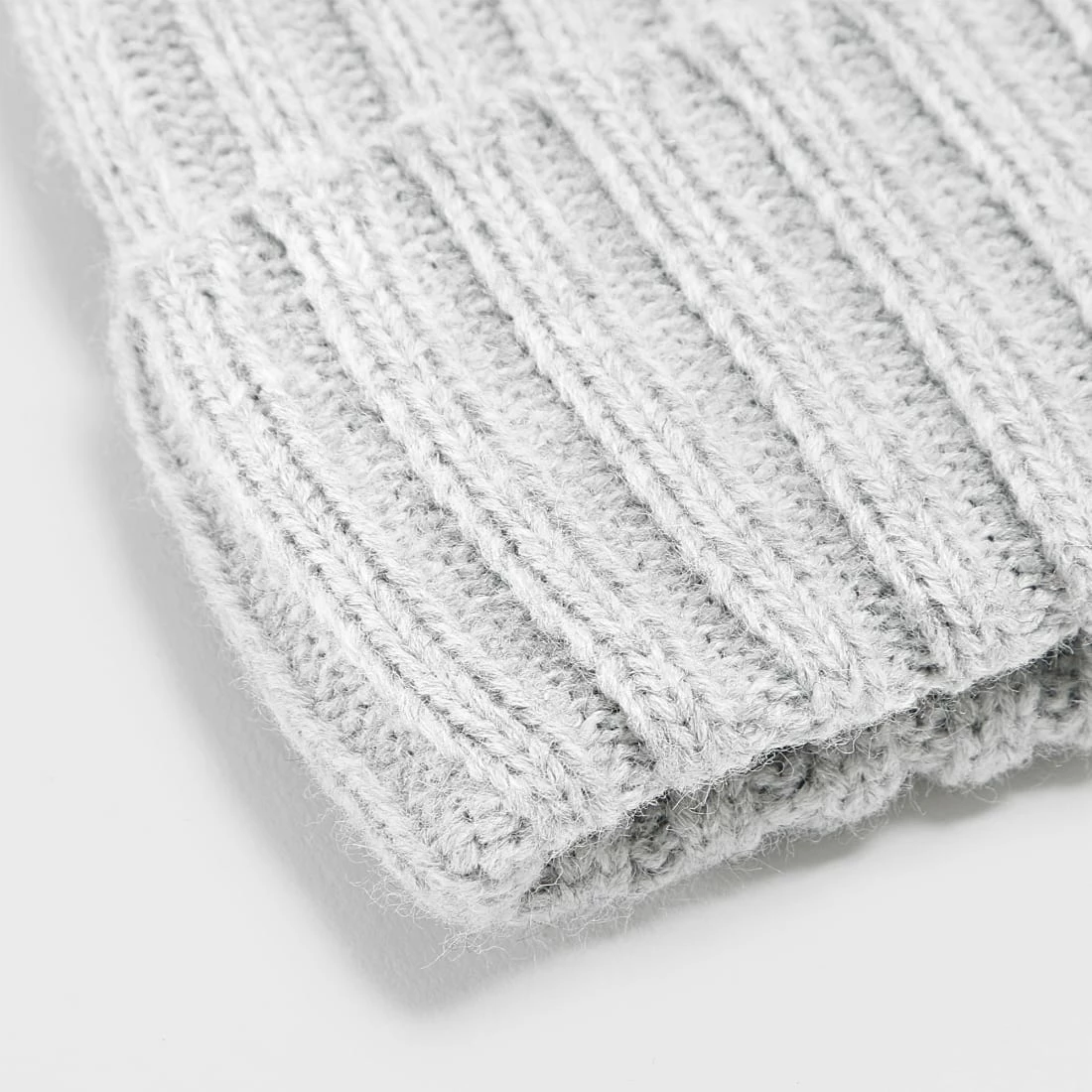 Grosses soldes ✨ Bonnet Mailles Chunky Avec Revers Gris Clair de LBO ⭐ 4 Grosses soldes ✨ Bonnet Mailles Chunky Avec Revers Gris Clair de LBO ⭐ – Image 2