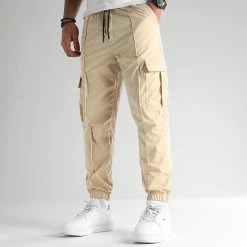 Promo 🤩 Pantalon Avec Poches Cargo 2810 Beige de LBO ✔️ 11 Promo 🤩 Pantalon Avec Poches Cargo 2810 Beige de LBO ✔️ -France LBO Soldes Boutique lbo 342494 SHALBO 2810 20221117T153106 03