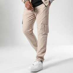 Grosses soldes ✔️ Ensemble Veste Zippée Et Pantalon Cargo 10701336 Beige de LBO 🧨 -France LBO Soldes Boutique lbo 345153 LOT LBO 10701336 0199 LBO 10701336 0201 20221028T153906 04
